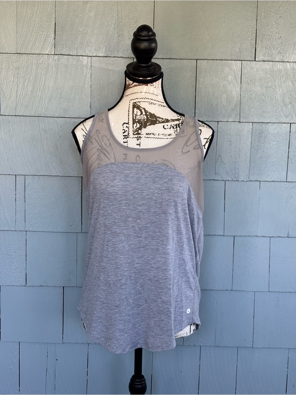 90 Degree Open Back Workout Tank